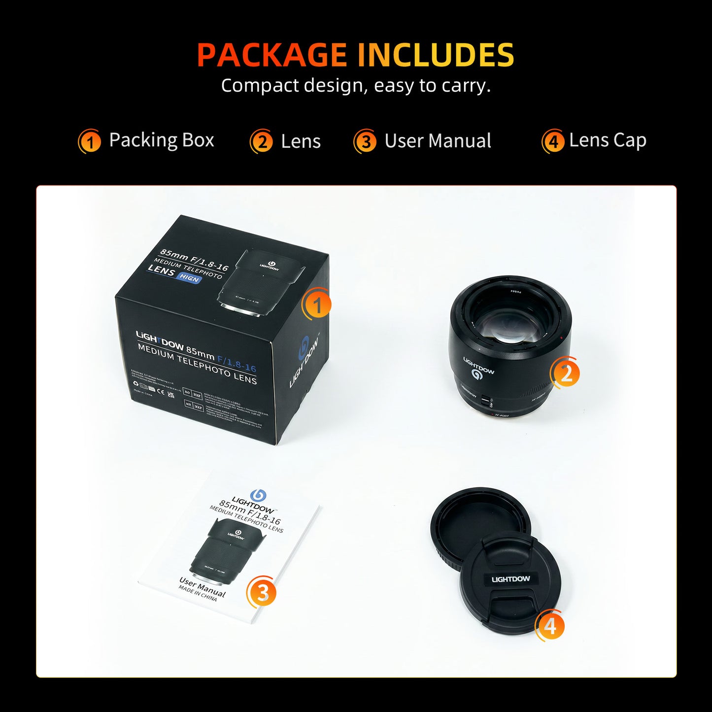 EF 85mm f1.8 Portrait Lens-AF+MF STM Motor for Canon EOS