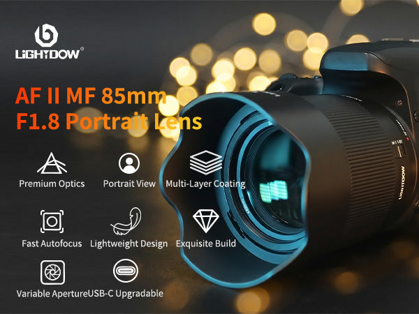 EF 85mm f1.8 Portrait Lens-AF+MF STM Motor for Canon EOS