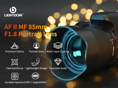 EF 85mm f1.8 Portrait Lens-AF+MF STM Motor for Canon EOS